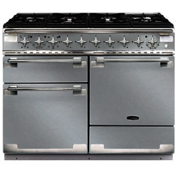 Rangemaster Elise 110 Dual Fuel Cooker, Stainless Steel Stainless Steel